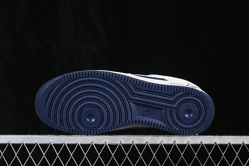 All Categories Nk Air Force 1 Air Force Series Nk Air Force 1 Low Air Force Low Nike Air Force 1'07 Low Off-White Navy Contrast Color Air Force One Low-top Casual Sneakers DN1688-817